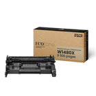 Ecotone - NON-OEM HP W1480X Cartouche de toner MICR remanufacturée - Haut rendement - Noir-Couleur: Noir
