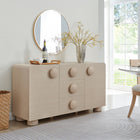 Modway - Sonnet 57" Armoire de rangement de buffet - Ash-Charnières à fermeture douce