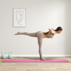 Soozier - Poutre D’Équilibre De Gymnastique Pliable 7,7 pi Avec Base Antidérapante - Rouge-Noyau 100 % en mousse EVA pour une expérience légère et confortable  
