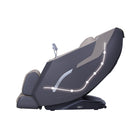 iComfort - Fauteuil de massage 3D - Beige-Le rail de guidage incurvé (SL-Track) va jusqu'au dessous des cuisses
