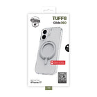 TUFF8 - Étui Glide360 Mag Transparent iPhone 17-Conception innovante : un design résistant aux rayures activé par la chaleur et une couche antichoc permettent une résilience accrue