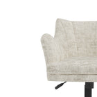Brassex - Sandro Chaise de bureau - beige-roulettes doubles en nylon pour une mobilité facile