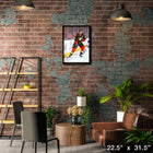 Corey Perry 20x29 Anaheim Ducks - Toile encadree - 22" x 31"-Sous licence officielle de la LNH et de l'AJLNH
