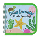 The Pencil Grip - Cahier d'activités réutilisable Daily Doodler - Couverture Vie Marine, 4 Wonder Stix inclus-Comprend une pochette de voyage pour Wonder Stix.