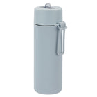 Gry Mattr - Bouteille d’entraînement portative avec paille - 700 ml - Bleu-Peut contenir jusqu’à 700 ml (22 oz) de liquide