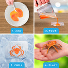 National Geographic - Laboratoire de moulage de créatures  Impulse-Les enfants apprendront à propos de la poudre d'agar-agar et de l'anatomie des araignées et des mille-pattes grâce au mini guide d'apprentissage