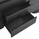 Modway - Duval 71" arrondi Armoire de rangement de buffet - Noir-9