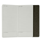 Gry Mattr - Cahier de notes contrastant duo - 8 x 6 po-La plus grande section inférieure est idéale pour les notes détaillées ou pour tenir un journal
