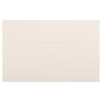 JAM Paper - Enveloppes d'invitation Strathmore A10 - 6 po x 9,5 po - Lin blanc naturel - 50/paquet (900789414I)-Enveloppe en papier Strathmore en lin blanc naturel