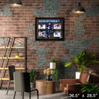 Auston Matthews 4 Photo Collage - Impression encadree - 36" x 28"-Sous licence officielle de la LNH et de l'AJLNH