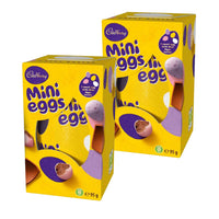 Cadbury - Œuf de Pâques au chocolat Mini Eggs 95 g - paquet de 2-Comprend 2 œufs de Pâques Cadbury Mini Eggs (95 g chacun)