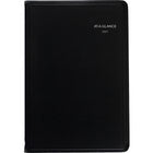 AT-A-GLANCE - Cahier de rendez-vous hebdomadaire 2027 - 6 po H x 3 3/4 po l - noir - bilingue-12 mois avec onglet : janvier 2027 à décembre 2027