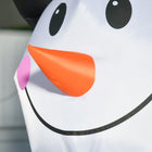HOMCOM - Bonhomme de neige gonflable d'extérieur étanche et ondulant-Matériel: Tissu de polyester 