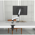 ShoppingAll - Support de moniteur LCD entièrement réglable à ressort à gaz, Blanc-7