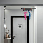 Futech - Panneau de projection pour toilettes avec Homme/Femme-Poteau de 17 po de longueur