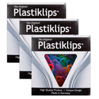 Baumgartens - Plastiklips Trombones - Tailles et couleurs assorties - 3 paquets de 315-Remontez le moral de vos documents et fichiers avec des Plastiklips colorés