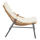 Manhattan Comfort - Ensemble de conversation moderne Sunset pour patio, 3 pièces - Crème - Lot de 3-30,7 po L x 34,25 po l x 32,67 po H
