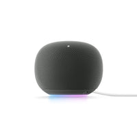 Google - Haut-parleur Home - Vert lichen-Accédez à Gemini Live sur votre haut-parleur Google Home et obtenez l'aide d'un expert, discutez librement, interrompez et posez des questions complémentaires
