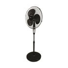 Royal Sovereign - 18 po Ventilateur de bureau oscillant à 3 vitesses avec télécommande - Noir-3 vitesses