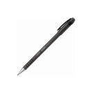 Staples - Stylo à bille à corps caoutchouté Postscript - 1,0 mm - noire - Paquet de 12-Les stylos à bille offrent une écriture nette et constante