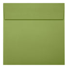 JAM Paper - Enveloppes d'invitation de qualité supérieure - 6 1/2 x 6 1/2 - vert olive - Paquet de 25-Fabriqué à partir de papier de 28 lb de haute qualité et doté d'une fermeture en gomme