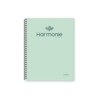 Pomango - Agenda Harmonie 2027 Quotidien/Hebdomadaire - 8-1/2 W x 11 L po - Turquoise -  Français -12 mois de janvier à décembre 2027