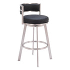 Zuo - Gimsby Tabouret de bar pivotant - Noir-Design ergonomique