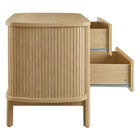 Modway - Cadence 2 tiroirs Table de chevet, Chêne-8