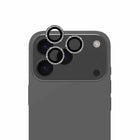 Blu Element - Protection Diamond 1 par 1 Gris pour iPhone 17 Pro/iPhone 17 Pro Max-Protection de dureté 9H - Le revêtement résistant aux rayures protège les objectifs de votre appareil photo contre l'usure quotidienne
