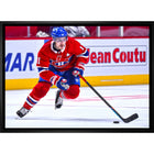 Brendan Gallagher Montreal Canadiens Skating sur toile - Toile encadree - 31" x 22"-Impression sur toile de qualité supérieure avec bordures enveloppées
