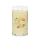 Yankee Candle - Iced Berry Limonade Signature Bougie pilier moyenne - 14 oz-Mèche en coton et mélange de cire de soja de qualité supérieure