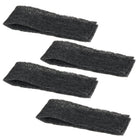 GermGuardian - Filtres à charbon de rechange authentiques pour purificateurs d'air de 34 cm (13,5 pouces) - Lot de 4-Les préfiltres à charbon actif contiennent de puissantes propriétés de réduction des odeurs et peuvent réduire les odeurs indésirables provenant de la fumée des feux de forêt, des arômes de cuisine, des odeurs d'animaux, de l'air moisi, de la peinture et plus encore.
