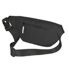 Nicci - Sac banane avec poche avant zippée - Noir-Poche zippée à l'arrière
