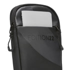 Edition22 - Signature Petit sac bandoulière - Noir-Dimensions: 6 po L x 8 po H x 1,2 po l