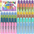 Kwik Stix - TPG692 Ensemble de bâtons de peinture à la tempera - pastel - 6 de chaque couleur - 72 unités-Peintures lavables : Pas besoin de gobelets, de tabliers, d'eau ou de pinceaux lorsque vous utilisez ces peintures lavables. Ces stylos de peinture à tempera se lavent facilement pour que vous n'ayez pas à vous soucier du désordre.