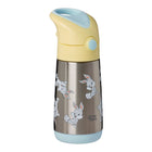 b.box - Bouteille isotherme - 350 ml - Looney Tunes-L'embout en silicone de la paille est flexible et doux pour les petites bouches, permettant une hydratation optimale