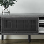 Modway - Kurtis 60 po Meuble TV, Fusain-Trous de gestion des câbles