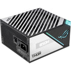 ASUS - Bloc d’alimentation ROG-THOR-850P2-GAMING 850W 80+ Platinum entièrement modulaire avec ARGB-Les dissipateurs ROG ont un volume deux fois plus important que les conceptions traditionnelles, ce qui permet de réduire les températures, d'allonger la durée de vie des composants et de prolonger le fonctionnement à 0 dB