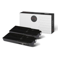 Premium Tone - Xerox 106R03500 Toner compatible - Noir - Paquet de 2-Toner compatible