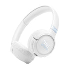 JBL - Tune 680NC Casque supra‑auriculaire sans fil avec réduction de bruit - Blanc-Son haute résolution JBL Pure Bass et son spatialisé