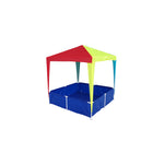 Dura Housewares - Piscine pour enfants Splash - Multicolore-Cadre métallique blanc durable pour la stabilité