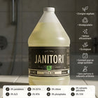 Janitori Salle de Bain  3.6L - Paquet de 4-Biodégradable, non toxique, fabriqué au Québec, non testé sur les animaux