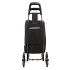 BIOS Living - Chariot Roulant avec 3 roues - Noir avec pois blancs-Cordon de fermeture