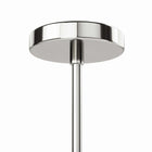Modway - Stellar 1-Lumière Lumière suspendue - Nickel poli à l’opale-Nécessite une ampoule E26 de 60 W