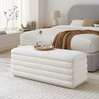 Modway - Mezzo Boucle Tapis Établi de rangement - Nuage-Rembourrage en mousse dense