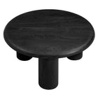 Modway - Mavina Manche Bois de manguier Table basse - Noir-Assemblée requise