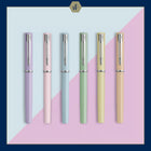 Waterman - Stylo plume Allure - finition laquée pastel mat - couleur peut varier - plume fine - encre bleue-Fourni avec une encre pour stylo plume d’un bleu intense