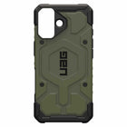 UAG - Étui Robuste Pathfinder MagSafe pour iPhone 17 - Olive-Fabriqué à partir de 50 % de matériaux recyclés