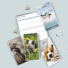 Blueline - Agenda Mensuel De Poche - 6 1/2 po H x 3 1/2 po l - Motif Animaux - Bilingue-Fabriqué au Canada