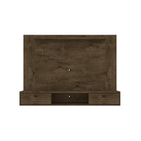Manhattan Comfort - Centre de divertissement flottant Liberty 70,86 po style milieu du siècle moderne - Brun rustique-Centre de théâtre mural de style mid-century modern pour salon et chambre